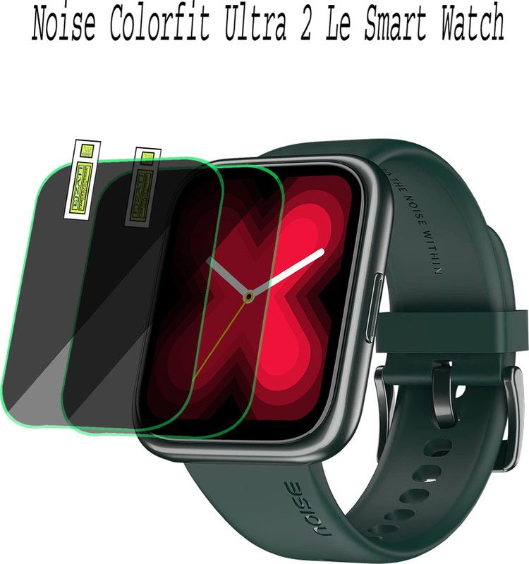 EJZATI Screen Guard for Noise colorfit ultra 2 le smart watch  (Pack of 2)