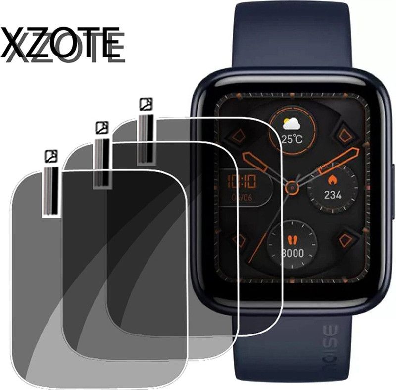 xzote Screen Guard for Noise Colorfit vision 2 SMARTWATCH  (Pack of 3)