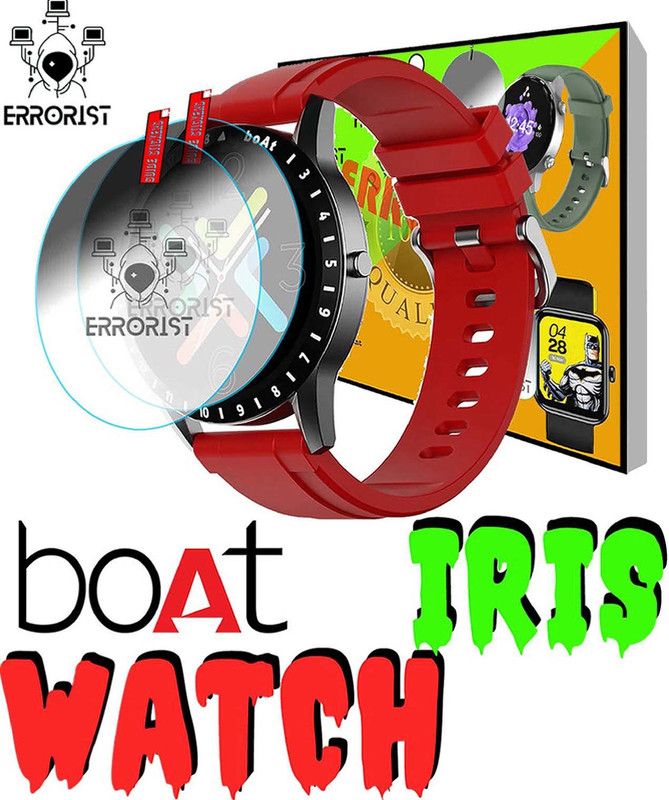 ERRORIST Screen Guard for BOAT WATCH IRIS  (Pack of 2)