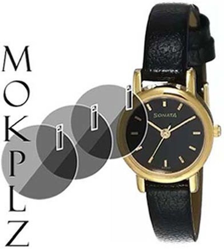 MOKPLZ Screen Guard for SONATA NN8976YL03W ANALOG BLACK DIAL  (Pack of 3)