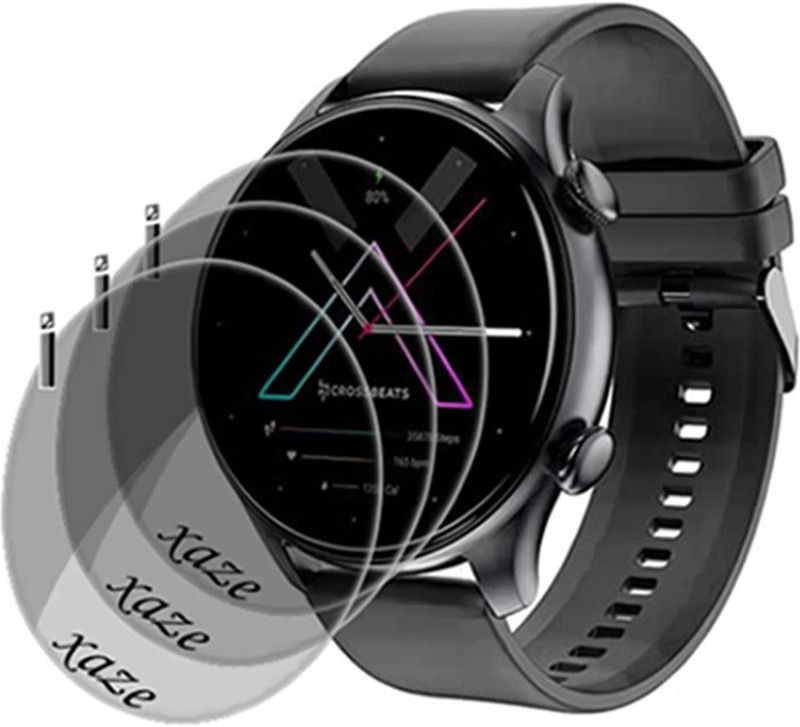 XAZE Screen Guard for Crossbeats Orbit Apex Smartwatch  (Pack of 3)