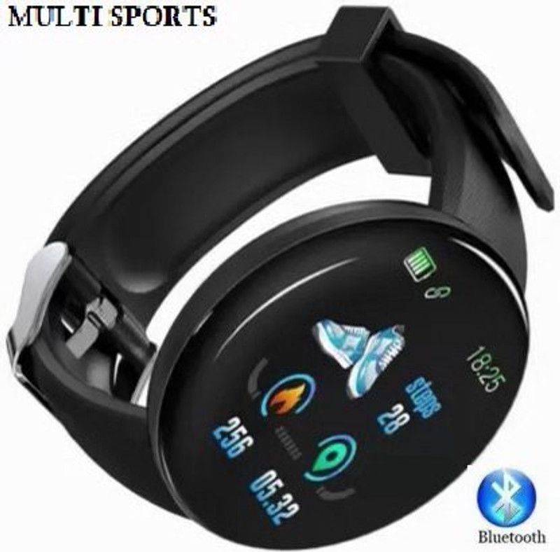 JOCOTO AQ890 D18_PRO ACTIVITY TRACKER STEP COUNT SMART WATCH BLACK(PACK OF 1) Smartwatch  (Black Strap, Free)