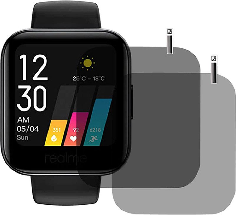 xzote Screen Guard for Realme Fashion SMART WATCH SCREEN GUARD  (Pack of 3)