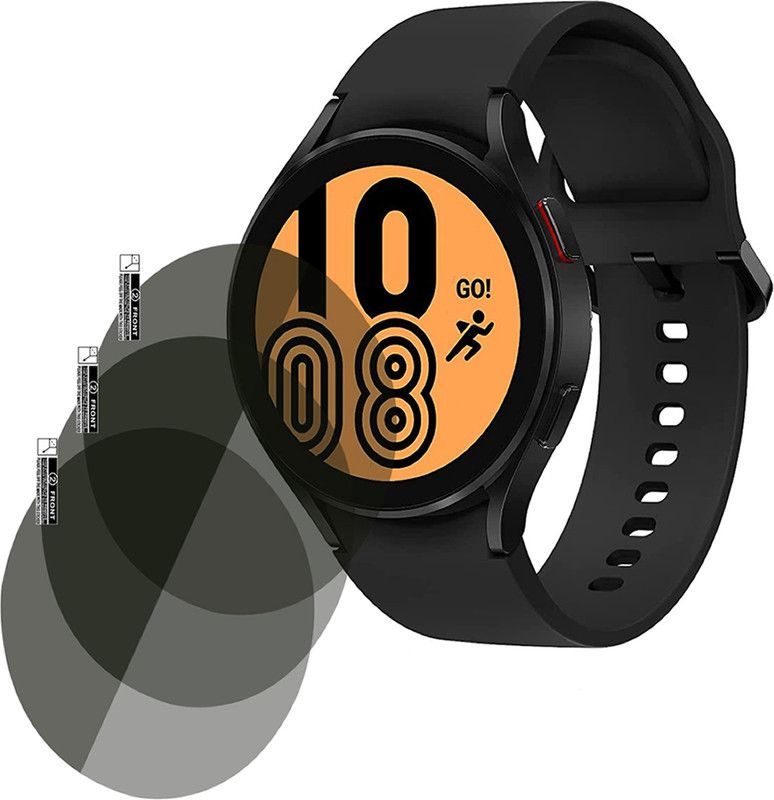 TXGO Screen Guard for Samsung Galaxy Watch 4 Smartwatch  (Pack of 3)