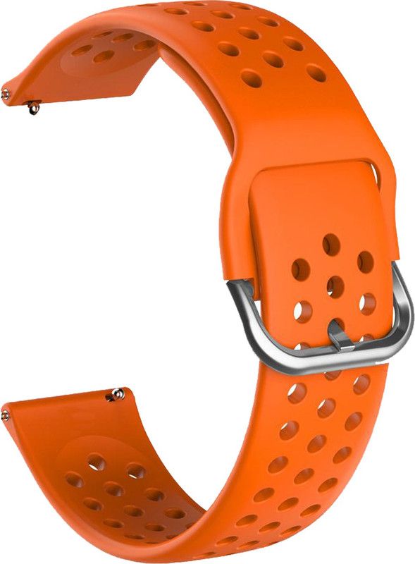 ACM Watch Strap Dot Belt for Endefo Enfit Bold Smartwatch Band Orange Smart Watch Strap  (Orange)