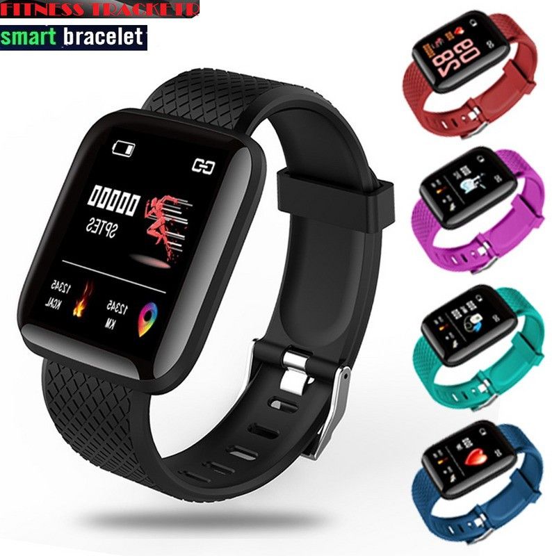 Bydye A1237(ID116) ULTRA FITNESS TRACKER SLEEP TRACKER SMART WATCH BLACK( PACK OF 1) Smartwatch  (Black Strap, free)