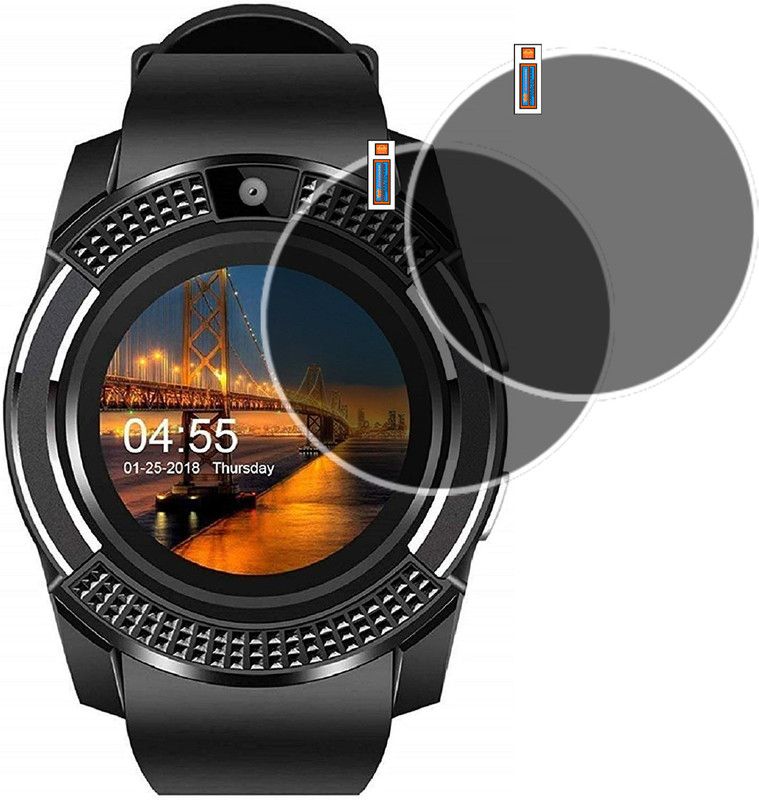 QZXCEON Screen Guard for REESO SMARTWATCH SCREEN  (Pack of 2)