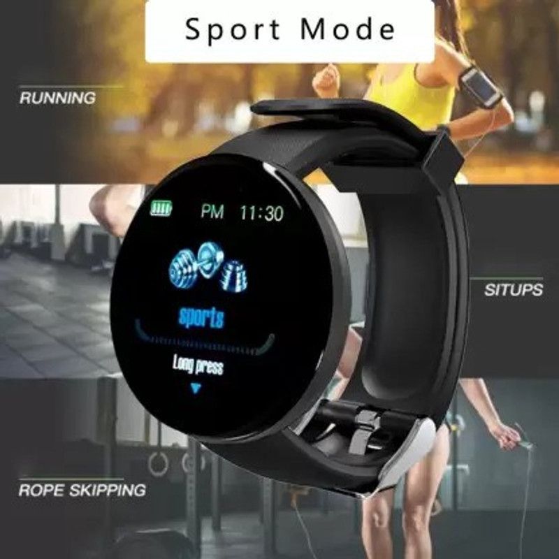 Stybits A67 D18_ LASTEST FITNESS TRACKER MULTI FACES SMART WATCH BLACK (PACK OF 1) Smartwatch  (Black Strap, free)