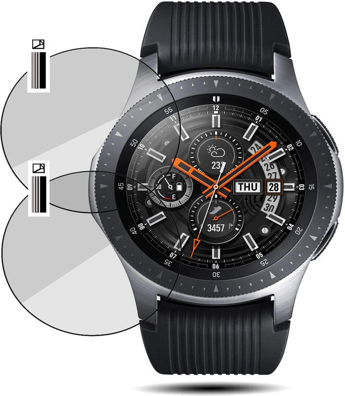 EZGER Screen Guard for Samsung Galaxy Watch  (Pack of 2)
