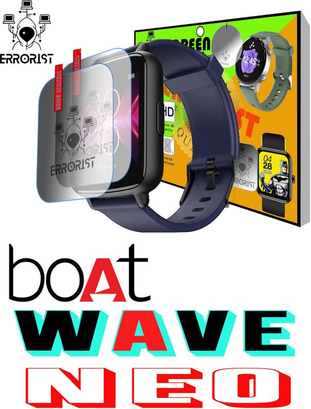 ERRORIST Screen Guard for BOAT WAVE NEO  (Pack of 2)
