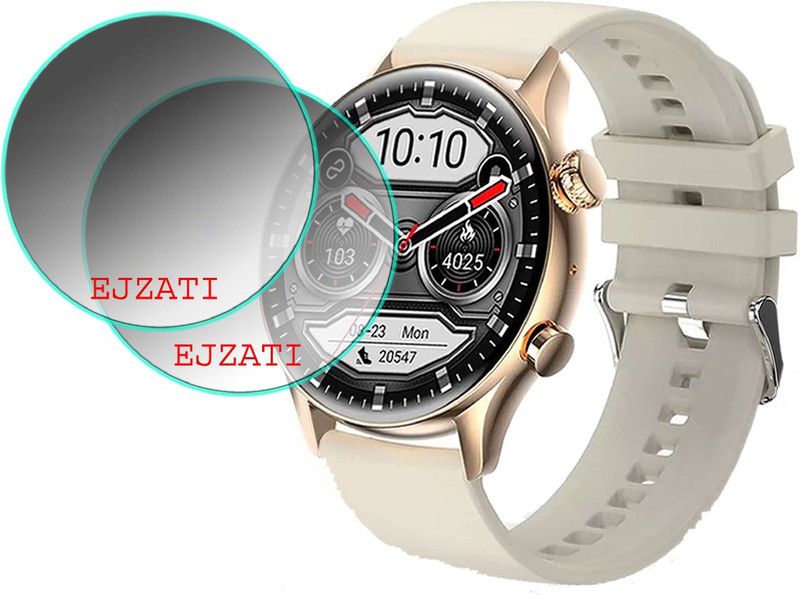 EJZATI Screen Guard for PEBBLE COSMOS LUXE SMARTWATCH  (Pack of 2)