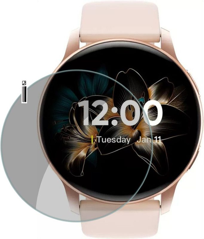 XAZE Screen Guard for Dizo Watch R Talk Smartwatch  (Pack of 1)