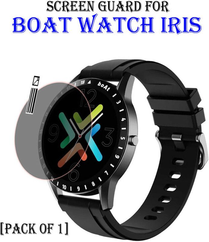 YCHROZE Tempered Glass Guard for Boat Watch Iris  (Pack of 1)