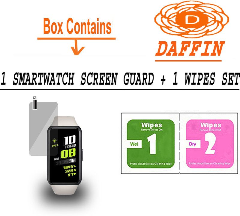 daffin Screen Guard for .HONOR Band 6  (Pack of 1)