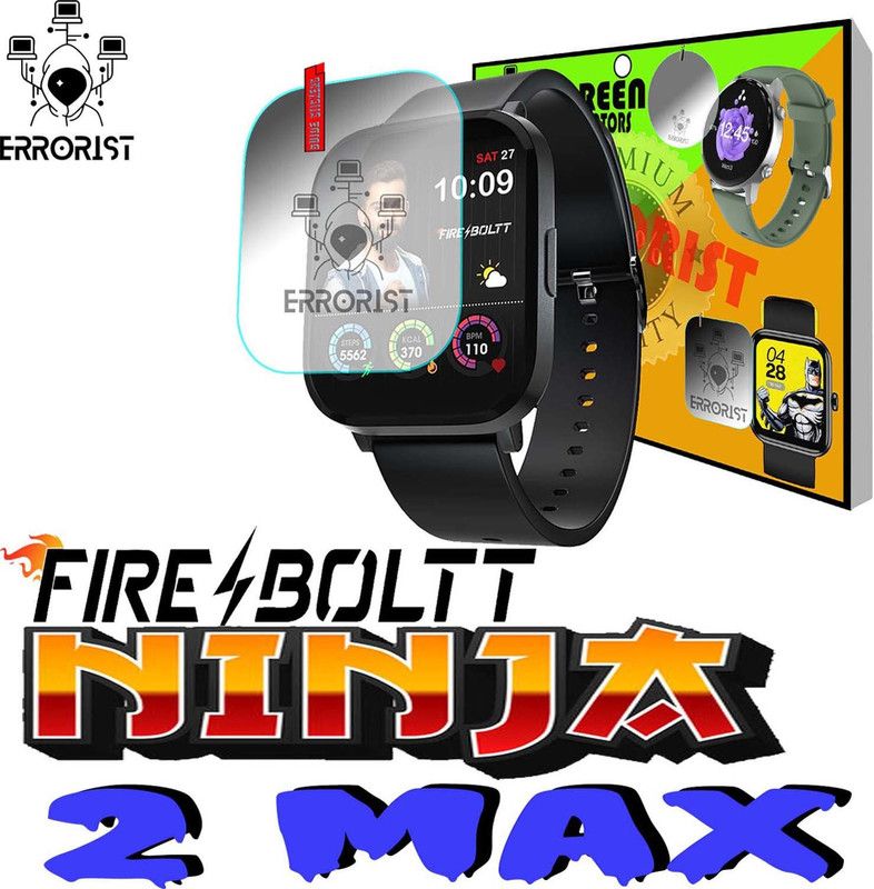 ERRORIST Screen Guard for FIRE BOLTT NINJA 2 MAX  (Pack of 1)