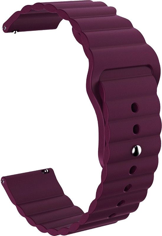ACM Watch Strap Wave Belt for Mobvoi Ticwatch E3 Smartwatch Band Purple Smart Watch Strap  (Purple)