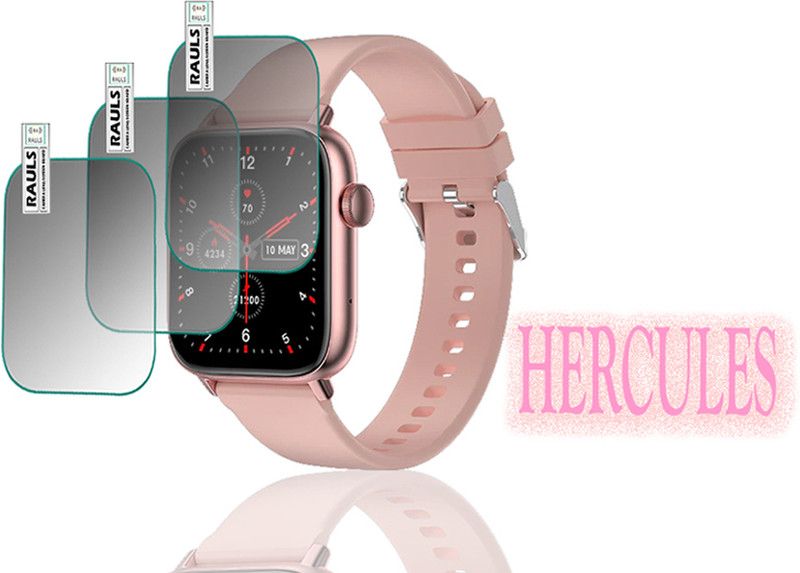 rauls Screen Guard for fire boltt Hercules Smart Watch  (Pack of 3)
