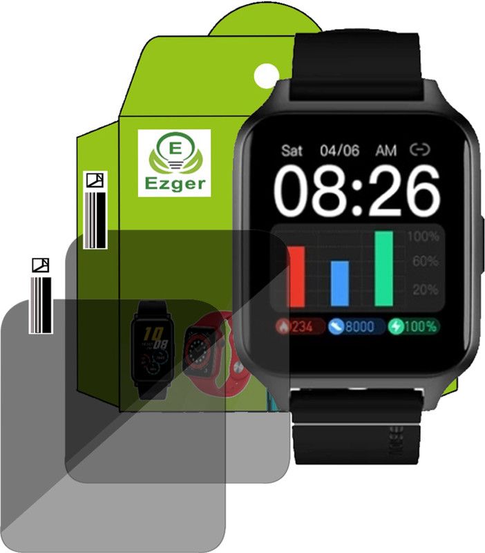 EZGER Screen Guard for Noise ColorFit Brio SMARTWATCH SCREEN GUARD  (Pack of 2)