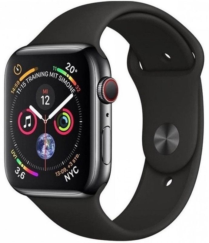 iSPARES Series SE Plus 40mm Calling Extra Strap Smartwatch  (Black Strap, Free Size)