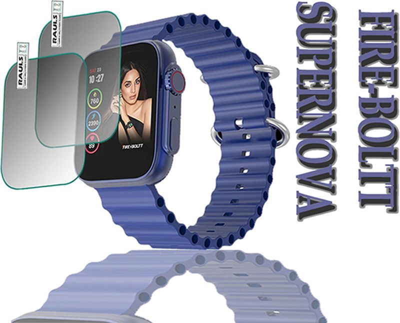 rauls Screen Guard for Fire-Boltt Supernova Smart Watch  (Pack of 2)