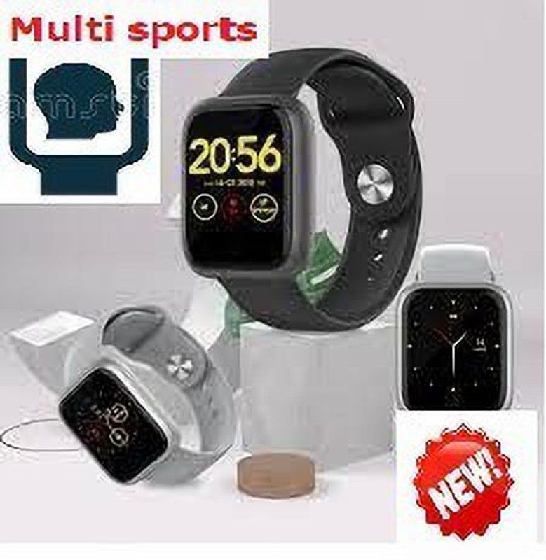 Jocoto S256 (D20) MAX ACTIVITY TRACKER STEP COUNT SMART WATCH BLACK(PACK OF 1) Smartwatch  (Black Strap, free)