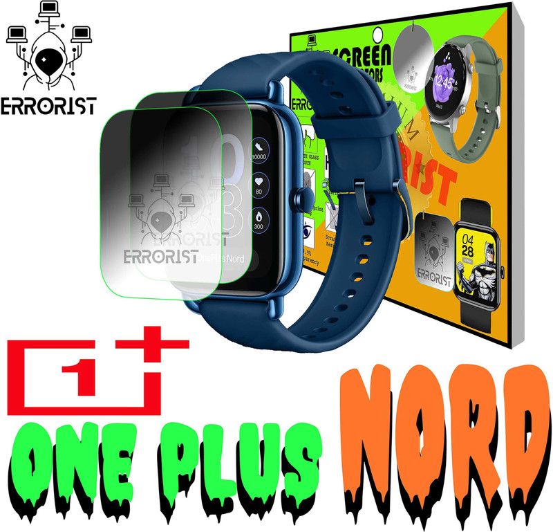 ERRORIST Screen Guard for ONE PLUS NORD  (Pack of 2)