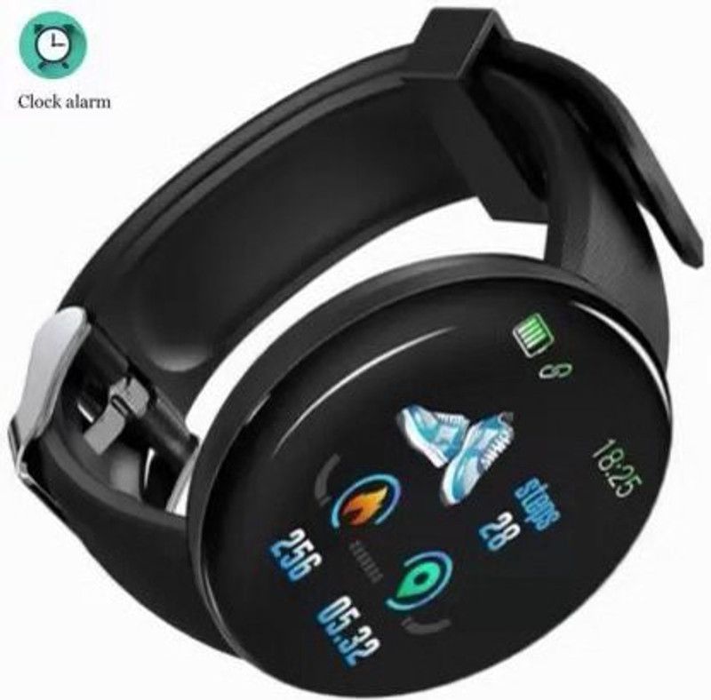STYBITS AQ570 D18_ADVANCE SLEEP TRACKER STEP COUNT SMART WATCH BLACK(PACK OF 1) Smartwatch  (Black Strap, Free)
