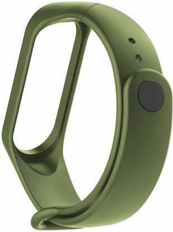 Athens M3/M4-B Grade Quality Silicone Smart Replacement Wrist Strap Bracelet. (Only Strap - Chip not Included)MIARMG01 Smart Band Strap  (Green)