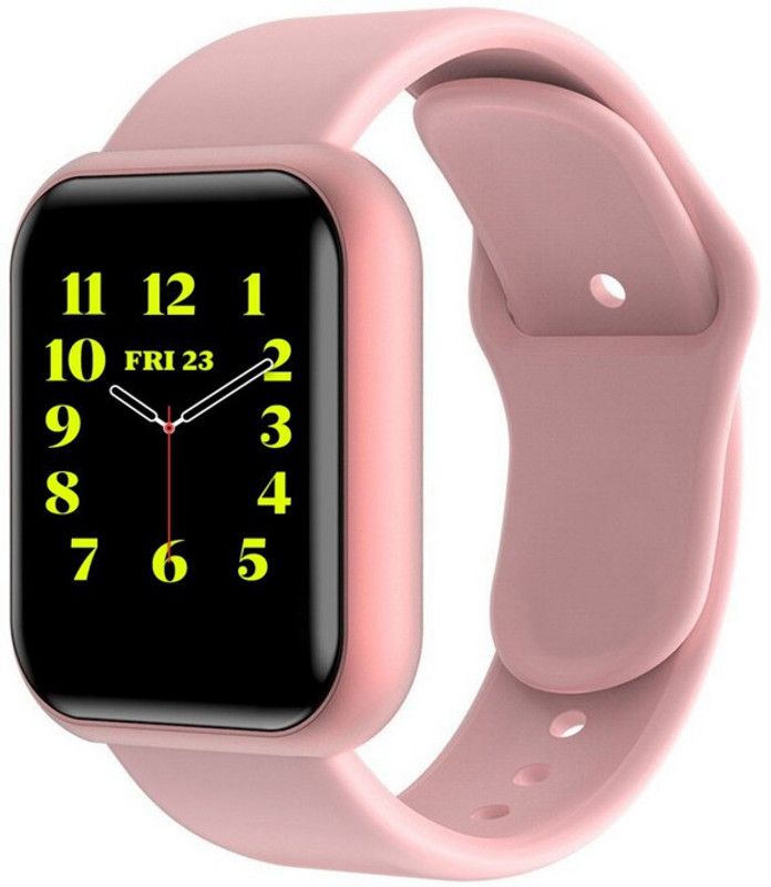 DRUMSTONE Smart Watch RG-120 Smartwatch  (Rose Gold Strap, Free Size)