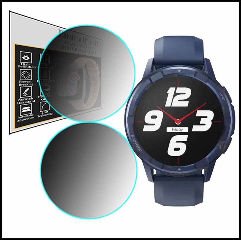 daffin Screen Guard for DIZO Watch R Talk Go  (Pack of 2)