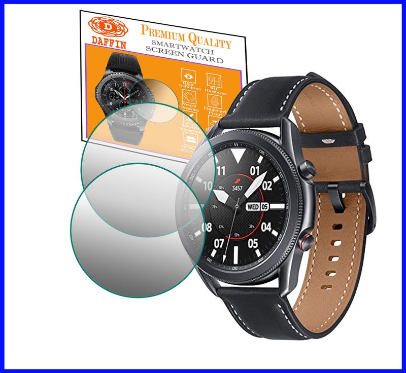 daffin Screen Guard for Samsung Galaxy Watch 3 45mm  (Pack of 2)