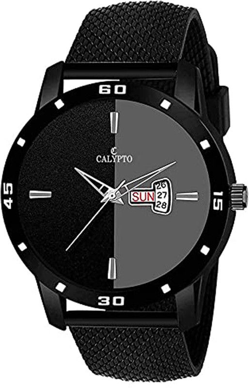 Kundan True Traders Screen Guard for CALYPTO Casual Wear Silicone Strap Black Dial Analog Wrist Watch - for Men SMARTWATCH SCREEN GUARD  (Pack of 1)