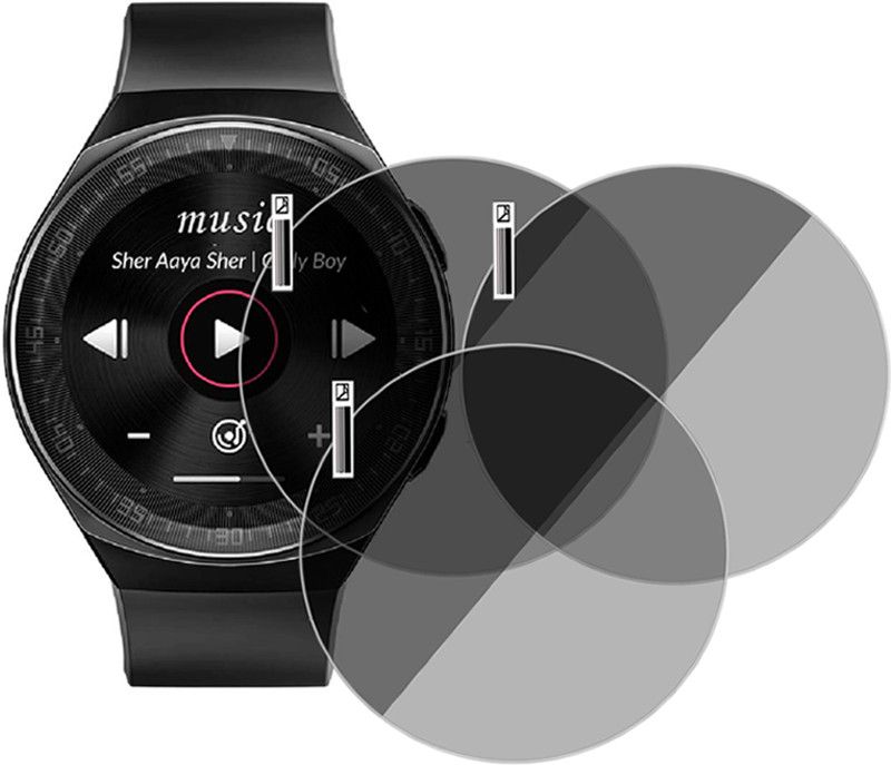 xzote Screen Guard for EVOLVES NextFIT Song SMARTWATCH  (Pack of 3)