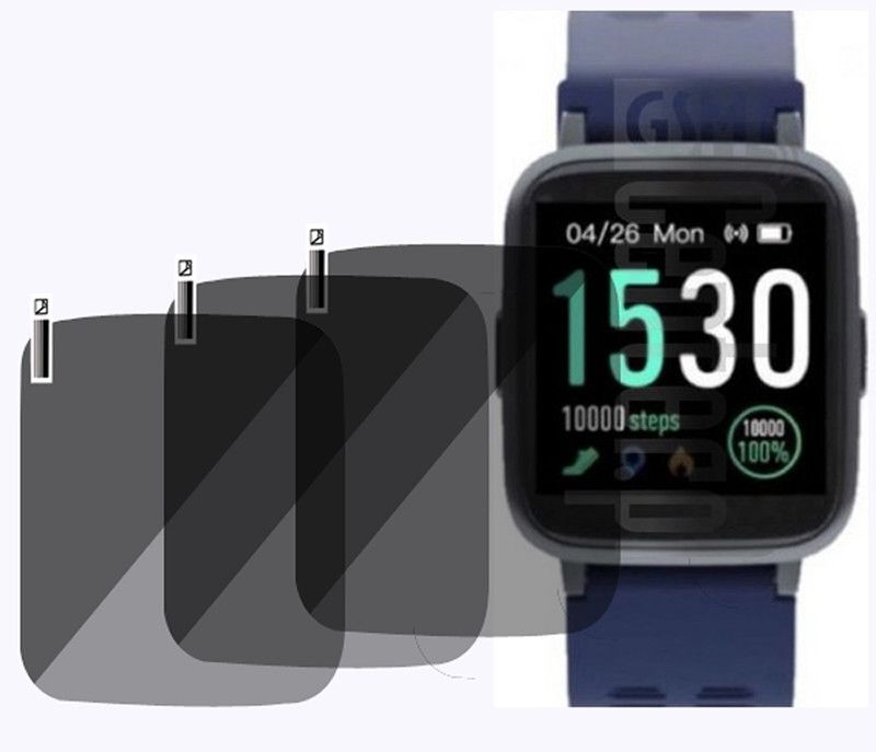 HI2U Screen Guard for GIONEE Smart Life SmartWatch  (Pack of 3)