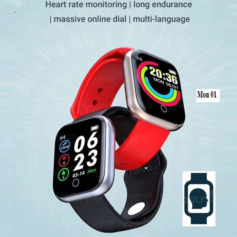 Jocoto S370 (D20) MAX ACTIVITY TRACKER HEART RATE SMART WATCH BLACK(PACK OF 1) Smartwatch  (Black Strap, free)