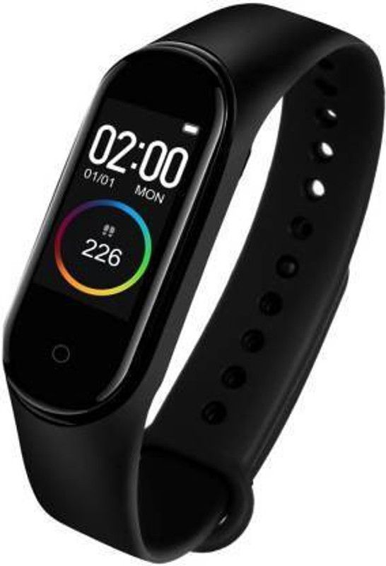 MV Enterprises M4 BAND  (Black Strap, Size : FREE)
