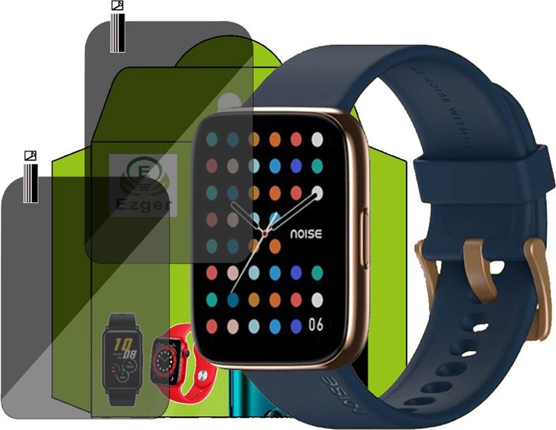 EZGER Screen Guard for NOISE COLORFIT ULTRA 2 SMARTWATCH SCREEN GUARD  (Pack of 2)