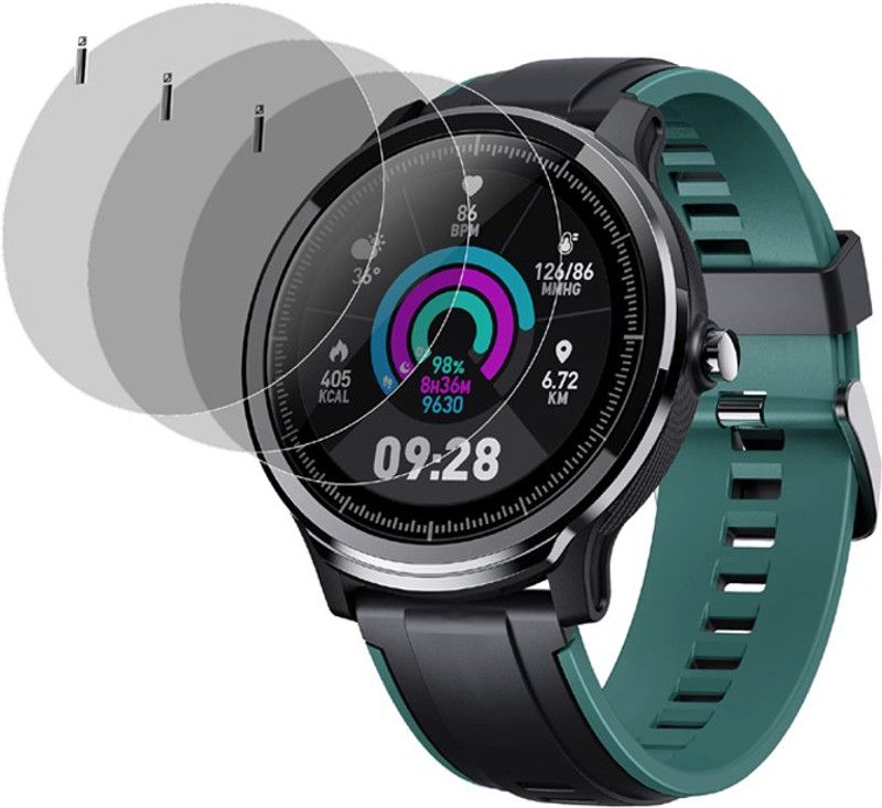 xzote Screen Guard for CrossBeats Ace SpO2 Smartwatch  (Pack of 3)