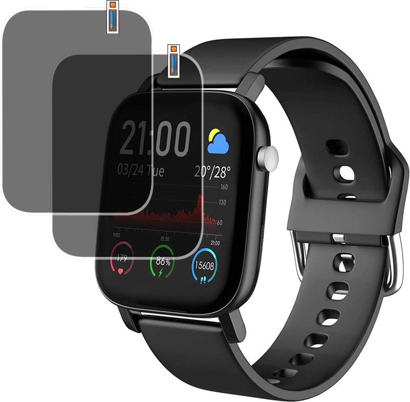 QZXCEON Screen Guard for AQFIT W11 SMARTWATCH SCREEN  (Pack of 2)
