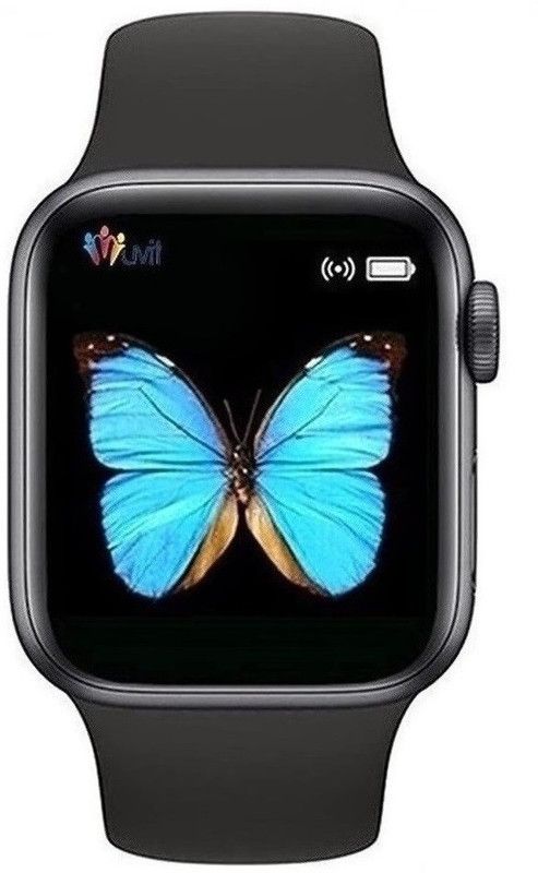 iSmart T500 Thunder Series 7x Smartwatch  (Black Strap, Free Size)