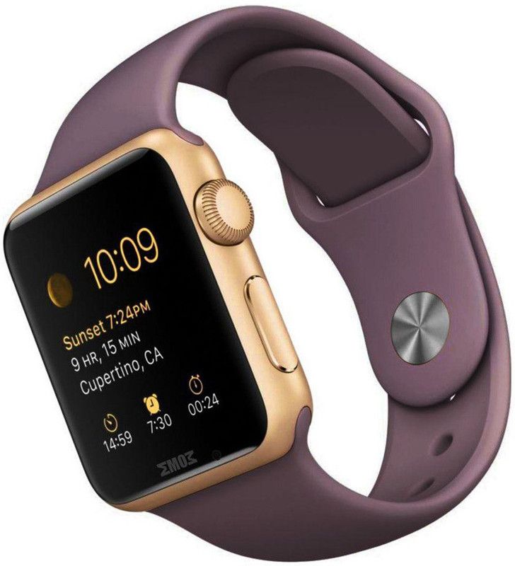 WOKIT A1-286 Smartwatch  (Brown Strap, Regular)