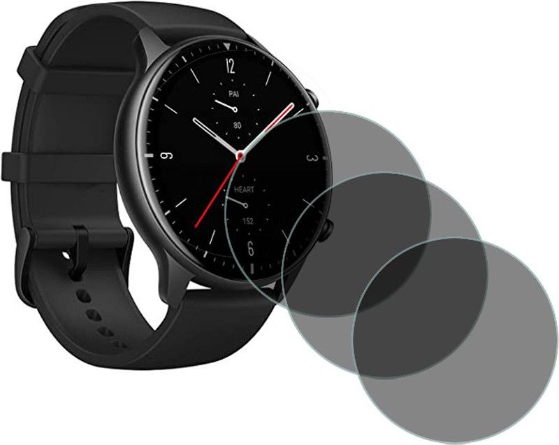 XAZE Screen Guard for Amazfit GTR 2 LTE Smartwatch  (Pack of 2)