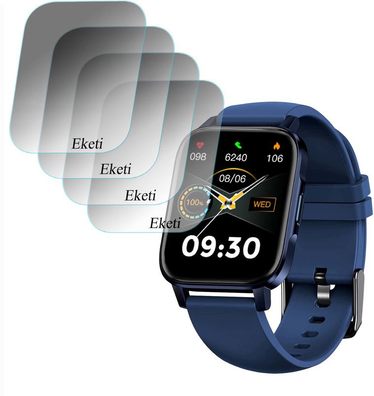 Eketi Screen Guard for Maxima Max Pro X5 Smartwatch  (Pack of 4)