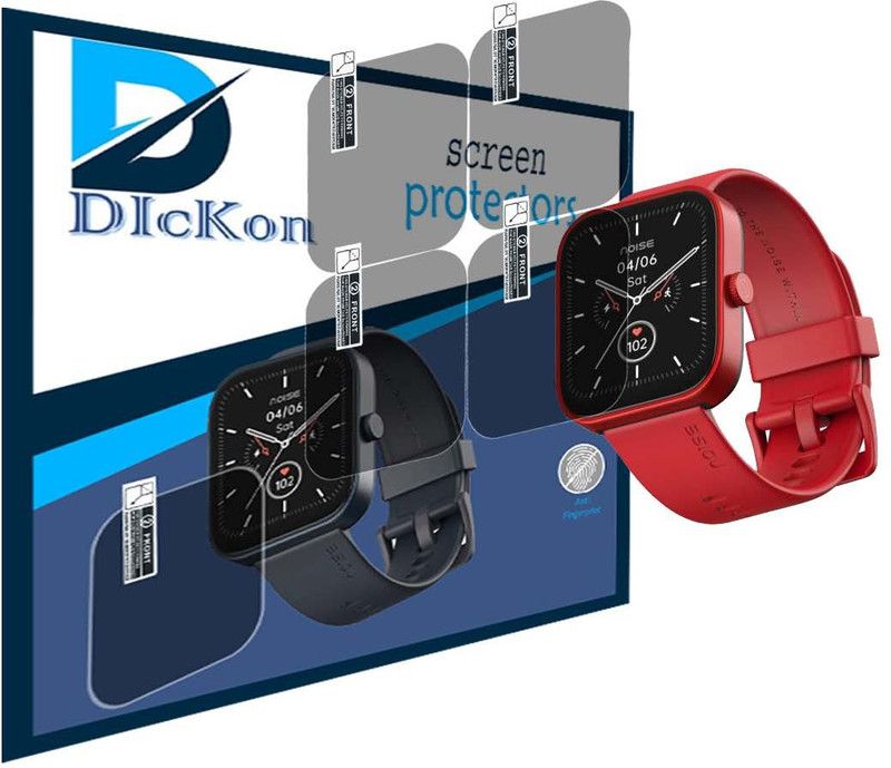 DICKON Screen Guard for noise colorfit caliber  (Pack of 4)