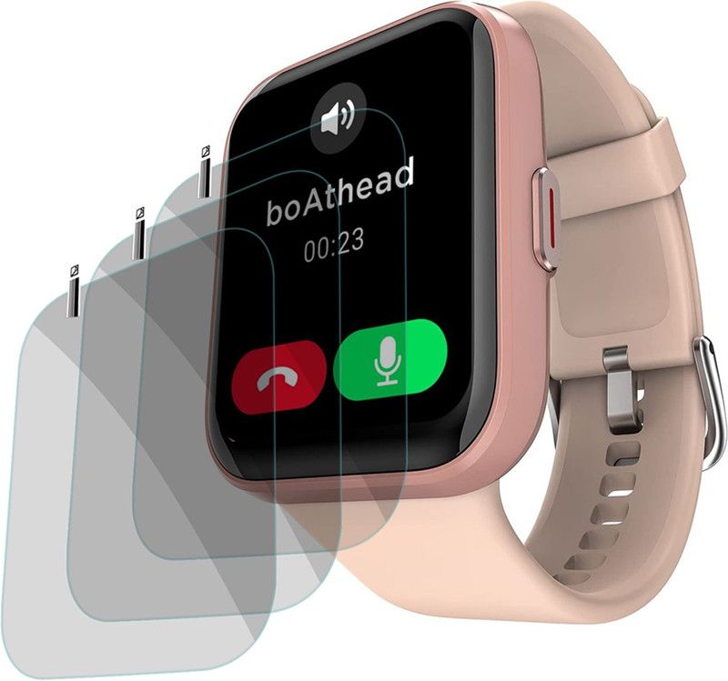TZWE Screen Guard for BoAt Xtend Talk SMART WATCH SCREEN GUARD  (Pack of 3)