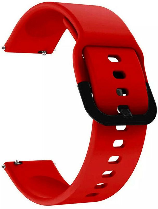 Melfo Black Clip Strap Compatible with Rogbid Tank Smart Watch Strap  (Red)