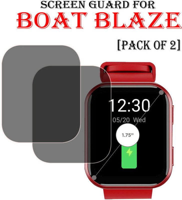 YCHROZE Tempered Glass Guard for Boat Blaze  (Pack of 2)