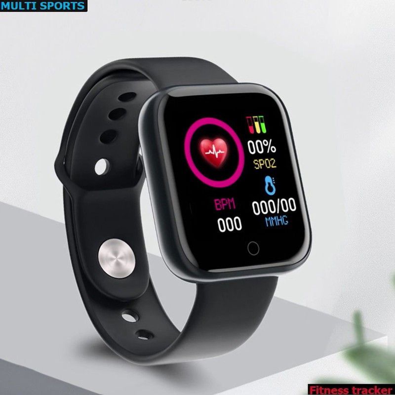 Bashaam S763 (D20) LATEST ACTIVITY TRACKER SLEEP TRACKER SMART WATCH BLACK(PACK OF 1) Smartwatch  (Black Strap, free)