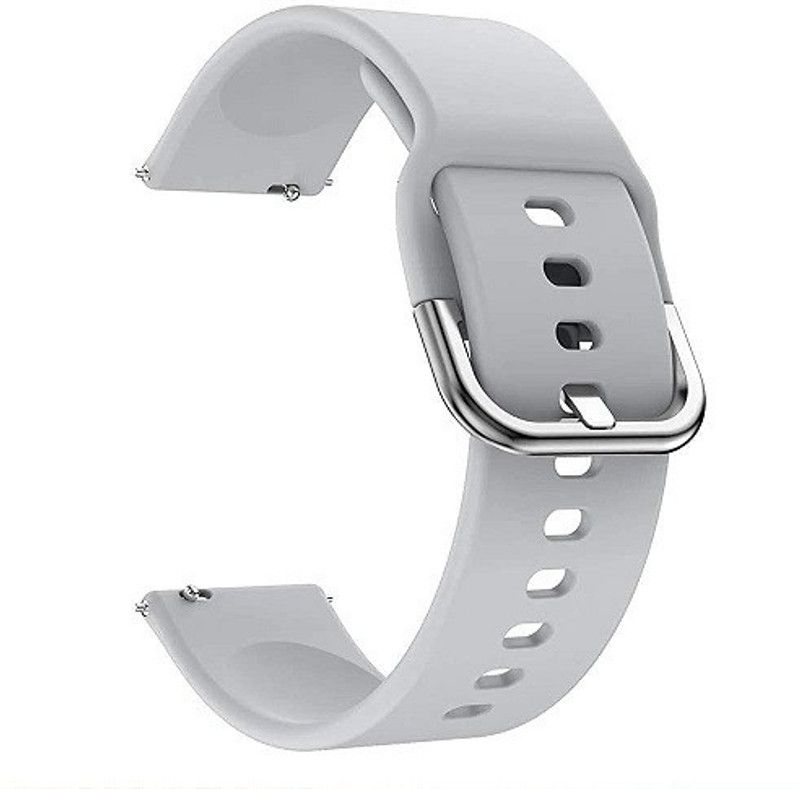 Melfo Silicone Strap Compatible with Boult Drift Smart Watch Strap  (Grey)