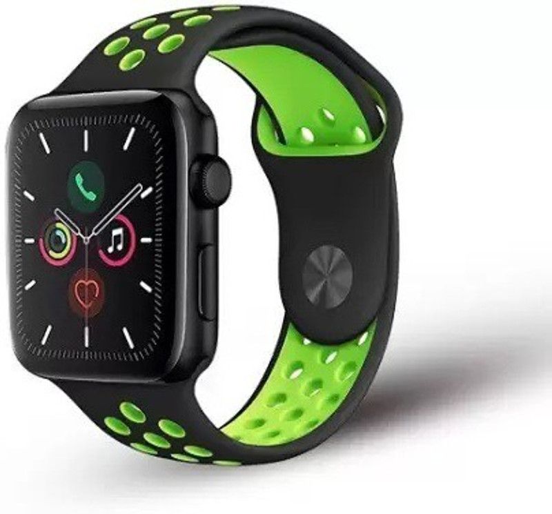 CHIWAY Black Series 7 T200 PLUS SPO2 PO2 & BT Calling 44mm Screen Smartwatch Smartwatch  (Black Strap, FREE SIZE)